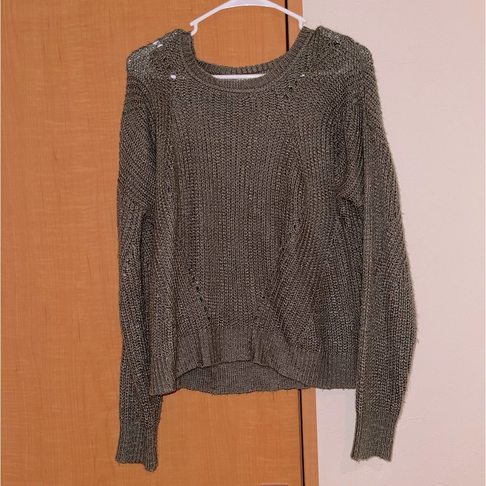 Green sweater